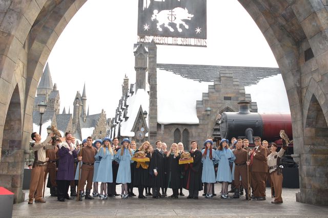マルフォイ＆ルーナも来日！USJ「ハリポタ」オープン記念式典ギャラリー（14枚目）