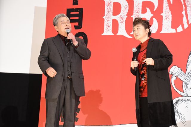 『ONE PIECE』ルフィ役・田中真弓が68歳に！麦わら帽子イメージの花束で祝福（7枚目）