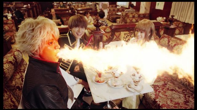 dTVオリジナルドラマ「銀魂2 -世にも奇妙な銀魂ちゃん-」第2話「土方禁煙篇」場面写真（3枚目）