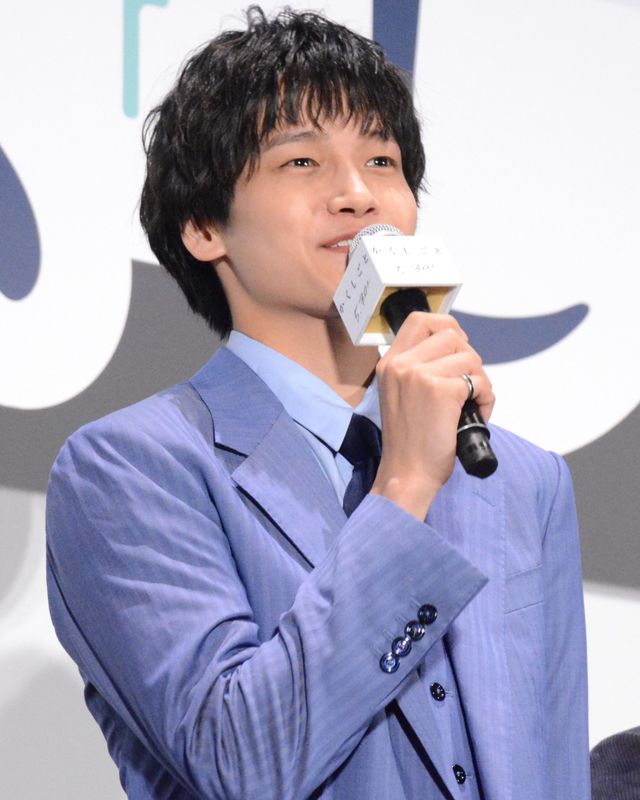 奥平大兼、出口夏希、Aぇ! group・佐野晶哉らブルー系のコーデ！『か「」く「」し「」ご「」と「』前夜祭舞台挨拶（8枚目）