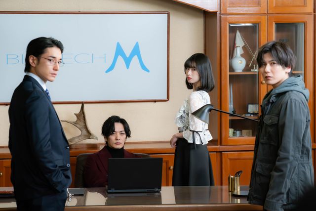 「フォルティクス」追加キャスト（左から宮澤佑、久保田悠来、井本彩花、宮城紘大）