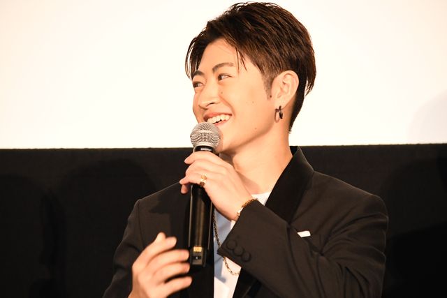 吉田羊×佐野玲於×村上虹郎『ハナレイ・ベイ』公開記念舞台あいさつ（6枚目）