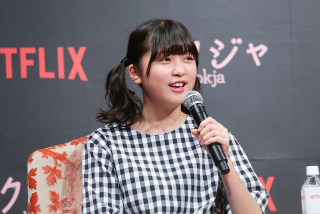 鬼才ポン・ジュノ、韓国の天才子役と一緒に来日！『オクジャ/okja』記者会見（2枚目）