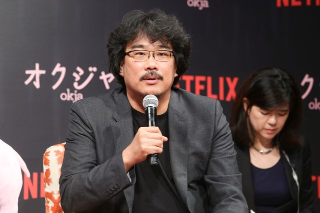 鬼才ポン・ジュノ、韓国の天才子役と一緒に来日！『オクジャ/okja』記者会見（8枚目）