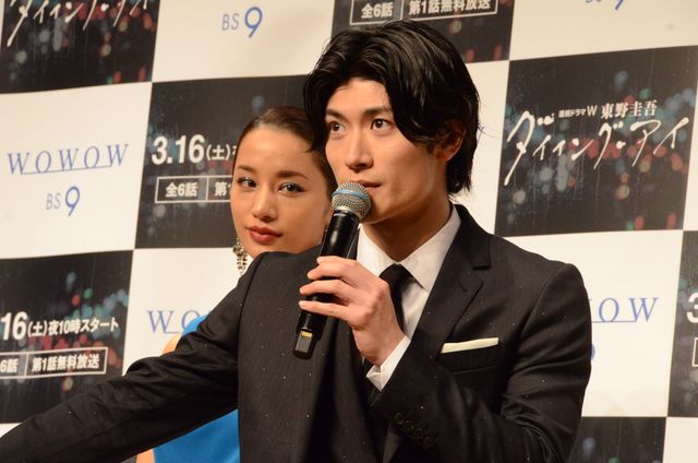 三浦春馬、めっちゃ笑顔！「ダイイング・アイ」完成披露試写会＆舞台あいさつ（8枚目）