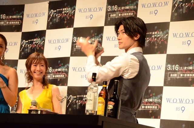 三浦春馬、めっちゃ笑顔！「ダイイング・アイ」完成披露試写会＆舞台あいさつ（13枚目）