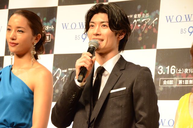 三浦春馬、めっちゃ笑顔！「ダイイング・アイ」完成披露試写会＆舞台あいさつ（28枚目）