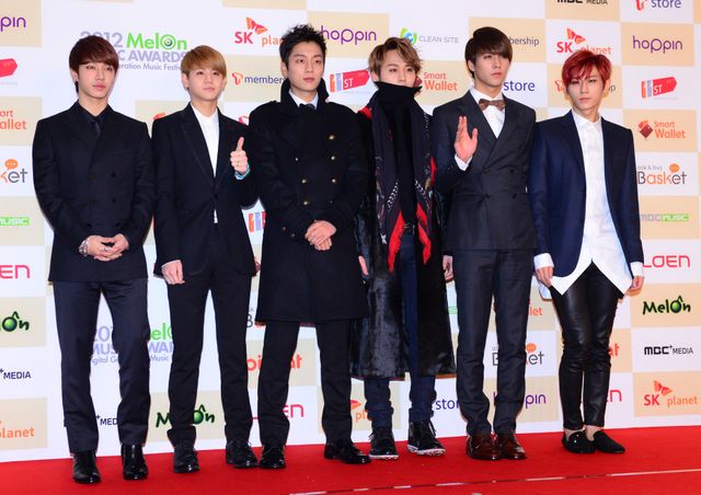 BEAST、INFINITE、2NE1「2012 MMA」TOP10に選定 BEASTは「2年連続」今年のアーティスト賞受賞<韓国JPICTURES>:フォトギャラリー