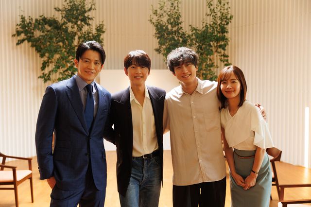 小栗旬、ソン・ジュンギ、坂口健太郎、中村ゆり