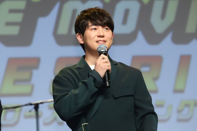 山下大輝＆デク、今田美桜の好きなキャラに選ばれガッツポーズ！劇場版『ヒロアカ』完成披露試写会（12枚目）