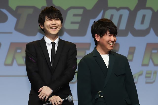 山下大輝＆デク、今田美桜の好きなキャラに選ばれガッツポーズ！劇場版『ヒロアカ』完成披露試写会（14枚目）