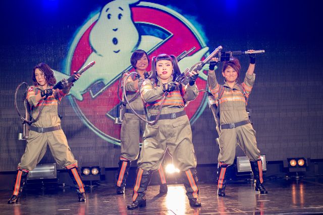 友近、渡辺直美、椿鬼奴、しずちゃんがゴーストバスターズになりきる！フォトギャラリー：フォトギャラリー