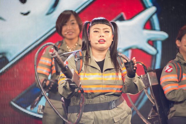 友近、渡辺直美、椿鬼奴、しずちゃんがゴーストバスターズになりきる！フォトギャラリー（3枚目）