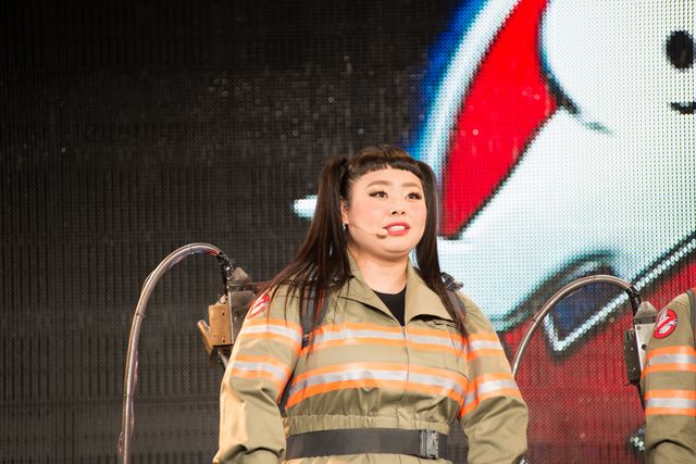友近、渡辺直美、椿鬼奴、しずちゃんがゴーストバスターズになりきる！フォトギャラリー（15枚目）