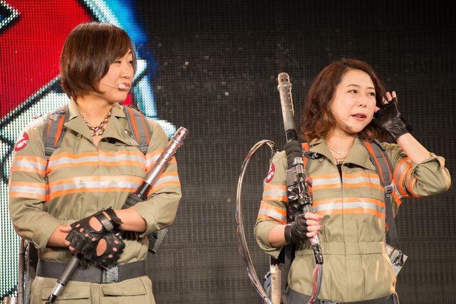 友近、渡辺直美、椿鬼奴、しずちゃんがゴーストバスターズになりきる！フォトギャラリー（17枚目）