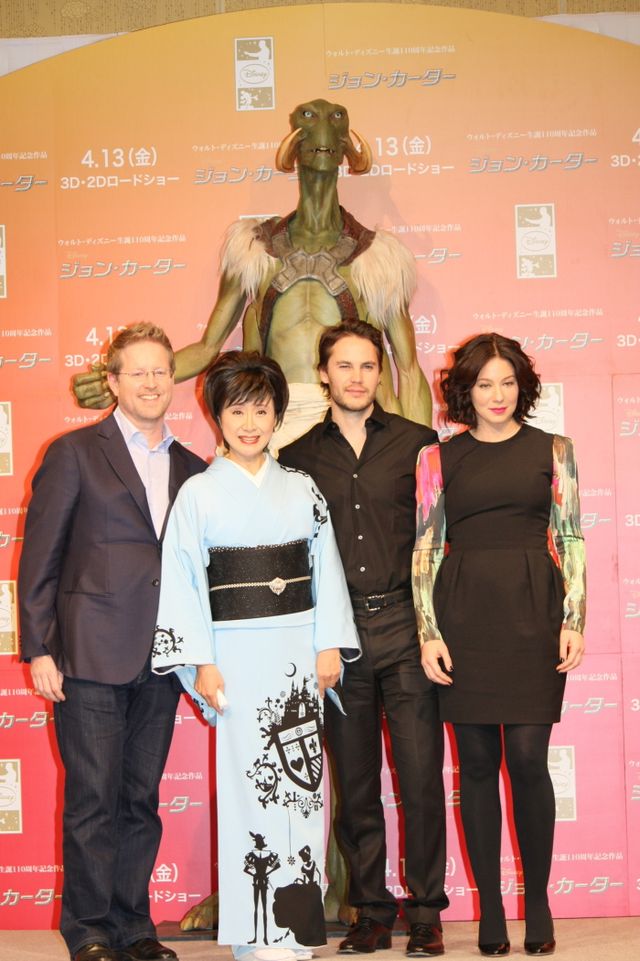 小林幸子登場！『ジョン・カーター』来日会見フォトギャラリー（5枚目）