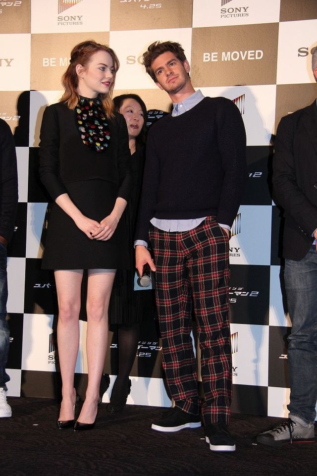 『アメイジング・スパイダーマン2』アンドリュー・ガーフィールド＆エマ・ストーン、ジェイミー・フォックスらが来日！フォトギャラリー（10枚目）