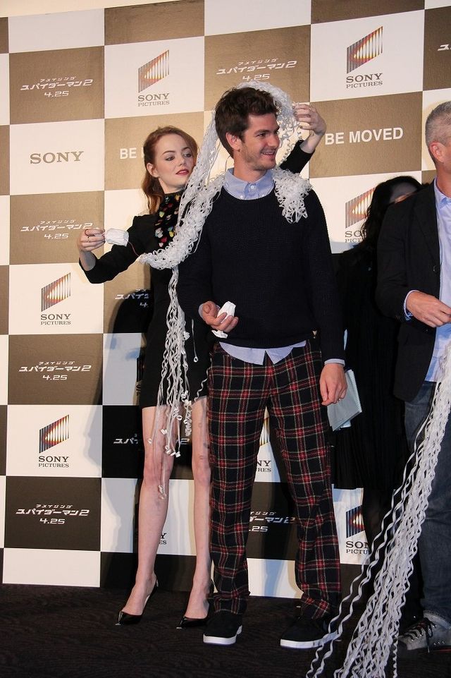 『アメイジング・スパイダーマン2』アンドリュー・ガーフィールド＆エマ・ストーン、ジェイミー・フォックスらが来日！フォトギャラリー（20枚目）