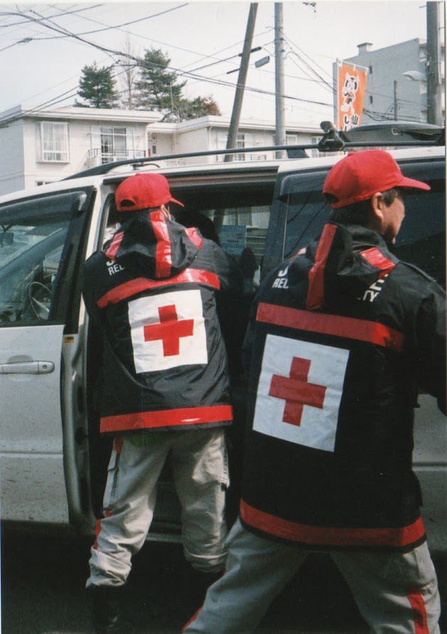福井県からきた赤十字
