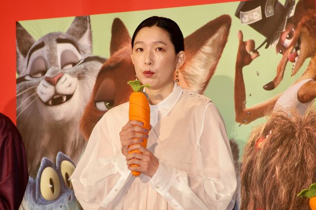 上戸彩＆森川智之ら『ズートピア2』声優へディズニーからサプライズ！超メガヒット御礼舞台あいさつ（8枚目）