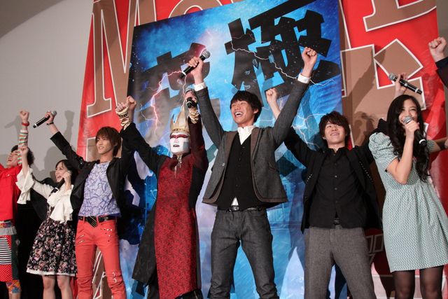 映画『仮面ライダー×仮面ライダー ウィザード＆フォーゼ MOVIE大戦アルティメイタム』完成披露写真ギャラリー（4枚目）