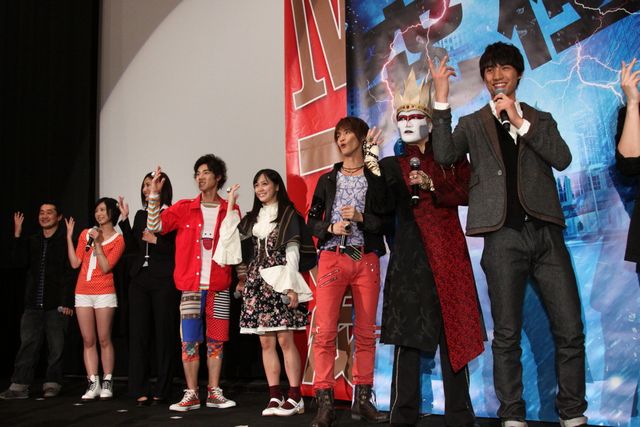 映画『仮面ライダー×仮面ライダー ウィザード＆フォーゼ MOVIE大戦アルティメイタム』完成披露写真ギャラリー（9枚目）