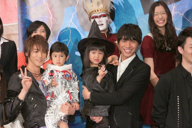 映画『仮面ライダー×仮面ライダー ウィザード＆フォーゼ MOVIE大戦アルティメイタム』完成披露写真ギャラリー（16枚目）