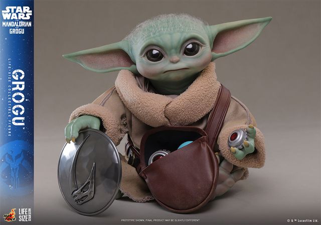 実物大サイズ！『スター・ウォーズ』最新版グローグー＆ドロイド修理屋の1/1スケールフィギュア（4枚目）