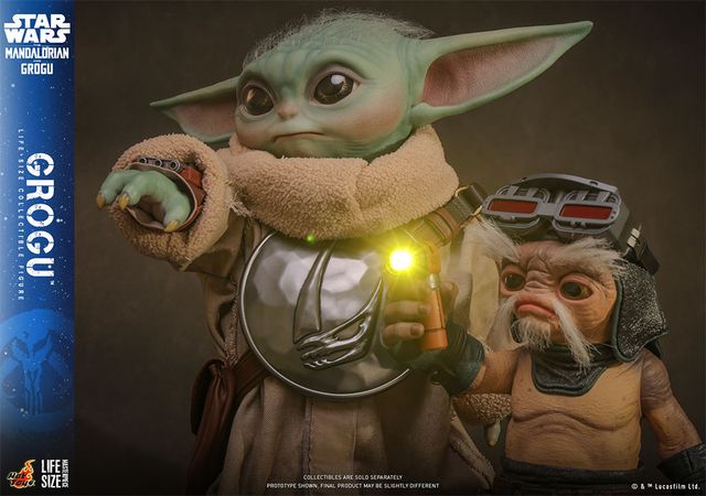 実物大サイズ！『スター・ウォーズ』最新版グローグー＆ドロイド修理屋の1/1スケールフィギュア（15枚目）