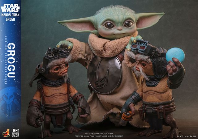 実物大サイズ！『スター・ウォーズ』最新版グローグー＆ドロイド修理屋の1/1スケールフィギュア（17枚目）