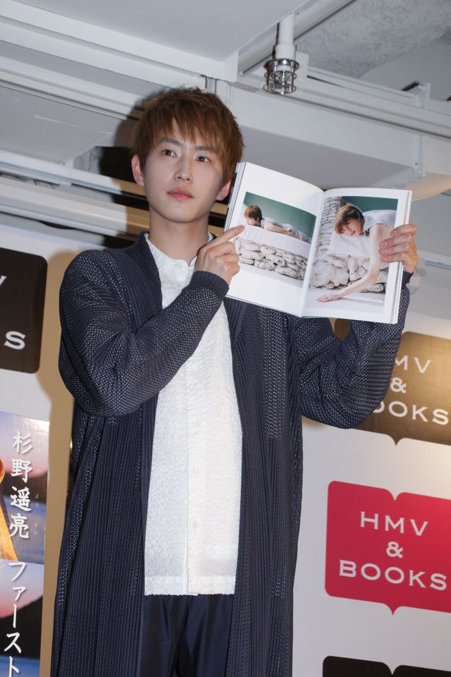 杉野遥亮、ファースト写真集「あくび」発売記念握手会（6枚目）