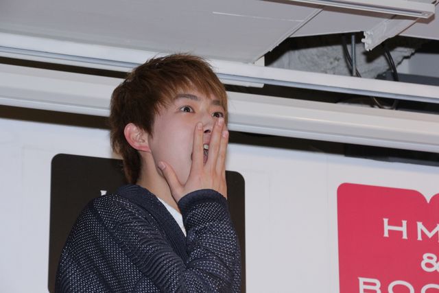 杉野遥亮、ファースト写真集「あくび」発売記念握手会（7枚目）