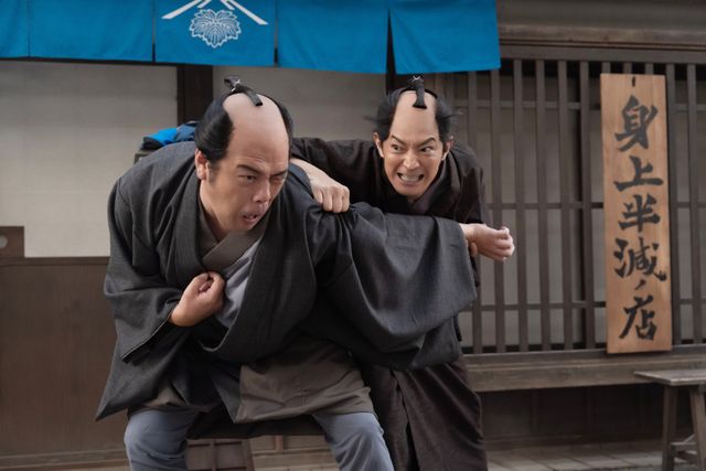 「べらぼう」ぶっ飛んだ北斎（くっきー！）場面写真（3枚目）