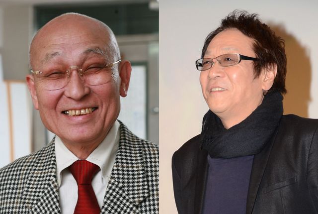 左からたてかべ和也さん、堀内賢雄氏 - たてかべさんの写真は事務所提供のもの、堀内氏の写真は今年3月に撮影したもの