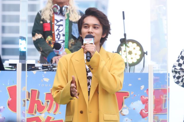 北村匠海、山本舞香、伊藤健太郎ら渋谷に集結！映画『とんかつDJアゲ太郎』イベント（13枚目）
