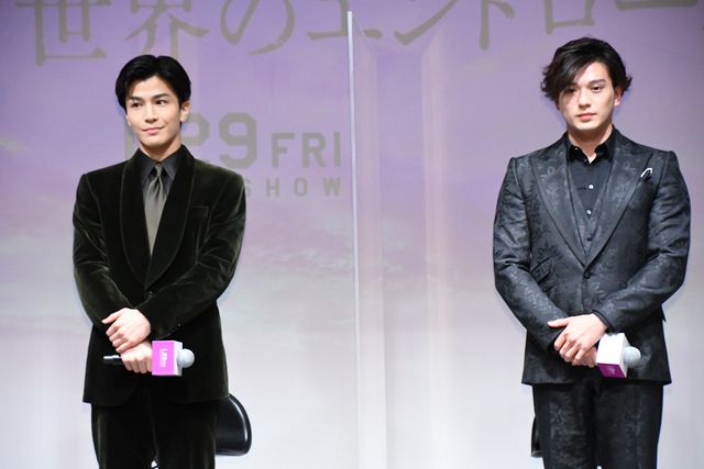 岩田剛典、新田真剣佑ら登壇『名も無き世界のエンドロール』“縁結び”大ヒット祈願イベント（7枚目）