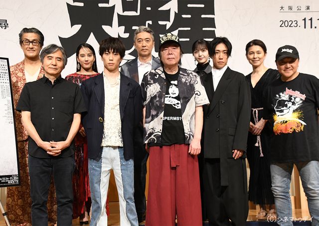 古田新太、早乙女太一、早乙女友貴ら劇団☆新感線いのうえ歌舞伎「天號星」製作発表会見：フォトギャラリー
