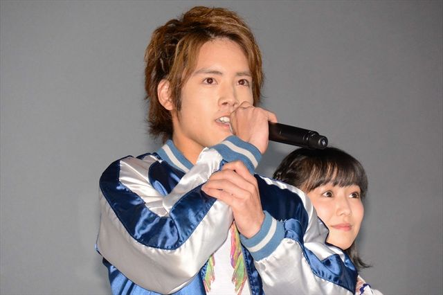 御成役・柳喬之、JK役の土屋シオンも登場！映画『仮面ライダー平成ジェネレーションズ FINAL ビルド＆エグゼイドwithレジェンドライダー』初日舞台あいさつ（6枚目）