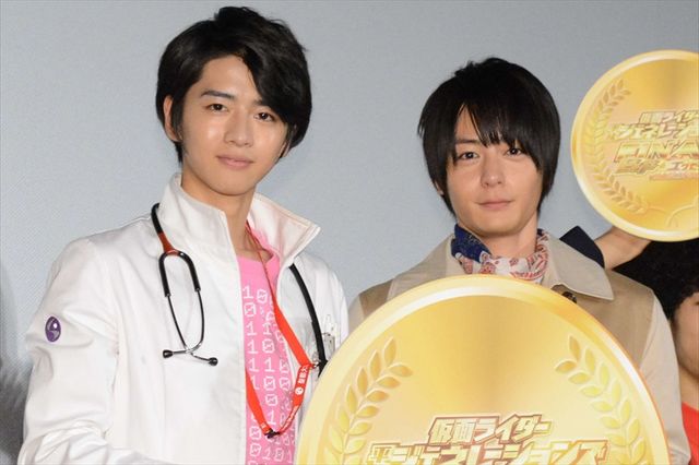 御成役・柳喬之、JK役の土屋シオンも登場！映画『仮面ライダー平成ジェネレーションズ FINAL ビルド＆エグゼイドwithレジェンドライダー』初日舞台あいさつ（30枚目）