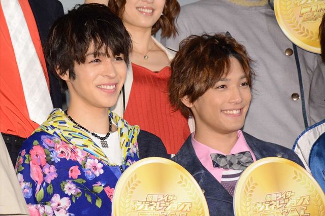 御成役・柳喬之、JK役の土屋シオンも登場！映画『仮面ライダー平成ジェネレーションズ FINAL ビルド＆エグゼイドwithレジェンドライダー』初日舞台あいさつ（33枚目）