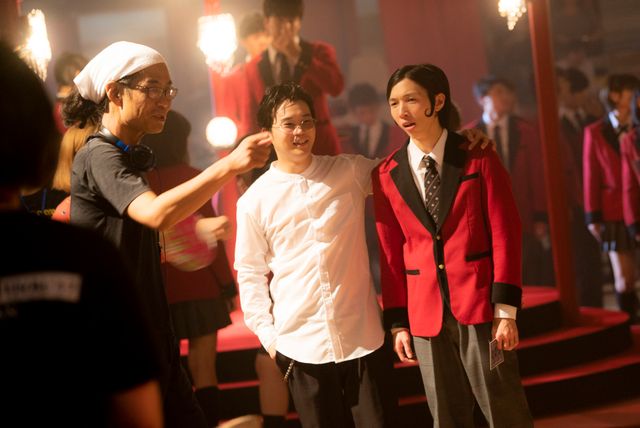 浜辺美波主演『映画　賭ケグルイ』メイキング写真（9枚目）