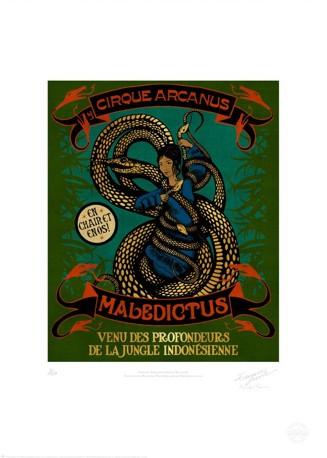 鬼って書いてある!『ファンタスティック・ビーストと黒い魔法使いの誕生』グラフィックデザイン一挙:フォトギャラリー