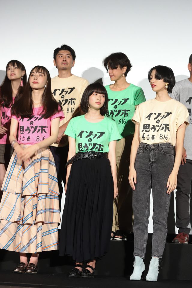 『イソップの思うツボ』石川瑠華、井桁弘恵、紅甘らキャスト、初日舞台あいさつに大集合！（2枚目）