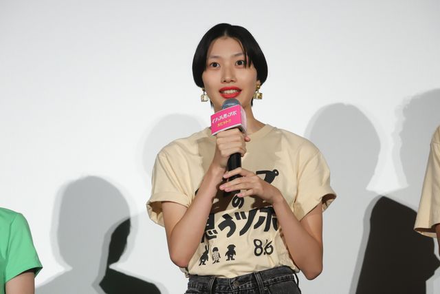 『イソップの思うツボ』石川瑠華、井桁弘恵、紅甘らキャスト、初日舞台あいさつに大集合！（6枚目）