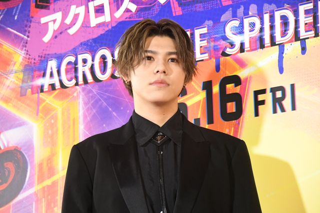 JO1佐藤景瑚らスパイダーマン好き芸能人集結『スパイダーマン：アクロス・ザ・スパイダーバース』日本最速試写会（4枚目）