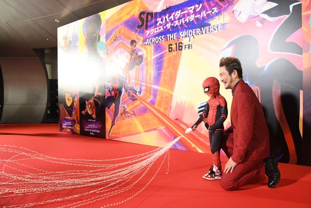 JO1佐藤景瑚らスパイダーマン好き芸能人集結『スパイダーマン：アクロス・ザ・スパイダーバース』日本最速試写会（7枚目）
