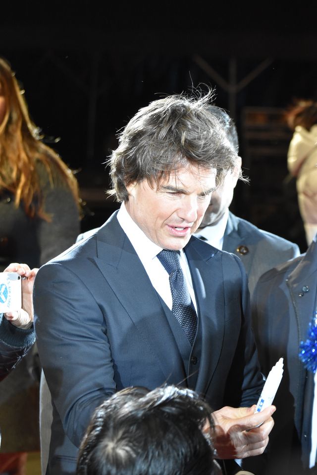 木枯らしもさわやかに受け止める男！トム・クルーズ来日フォトギャラリー（8枚目）