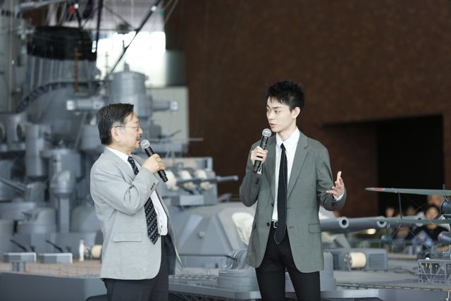 菅田将暉、戦艦大和の資料を見学『アルキメデスの大戦』呉・凱旋イベント（5枚目）