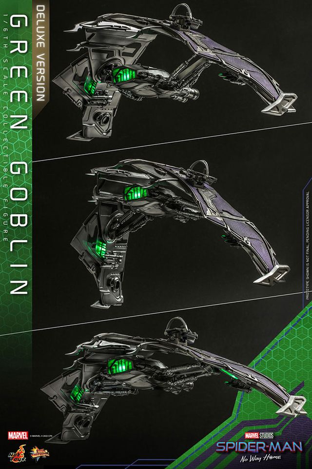グライダーに乗るグリーン・ゴブリン！『スパイダーマン：ノー・ウェイ・ホーム』版がフィギュア化（9枚目）