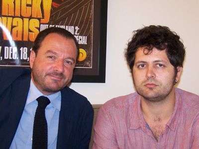 共同監督マイク・ラーナー（左）とマキシム・ポズドロフキン（右）